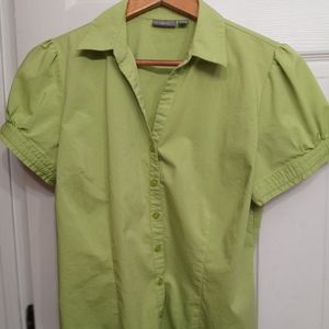 Apt. 9 Green button down